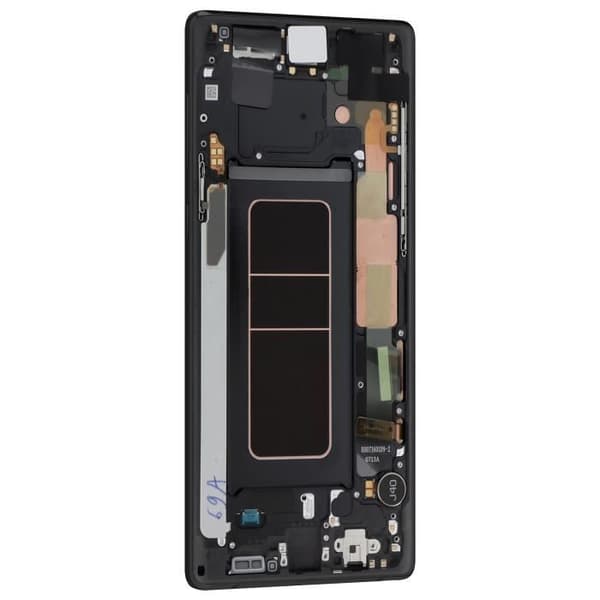 Komplett LCD-skärm för Samsung Galaxy Note 9 Touch Glass och Relife Black Chassi