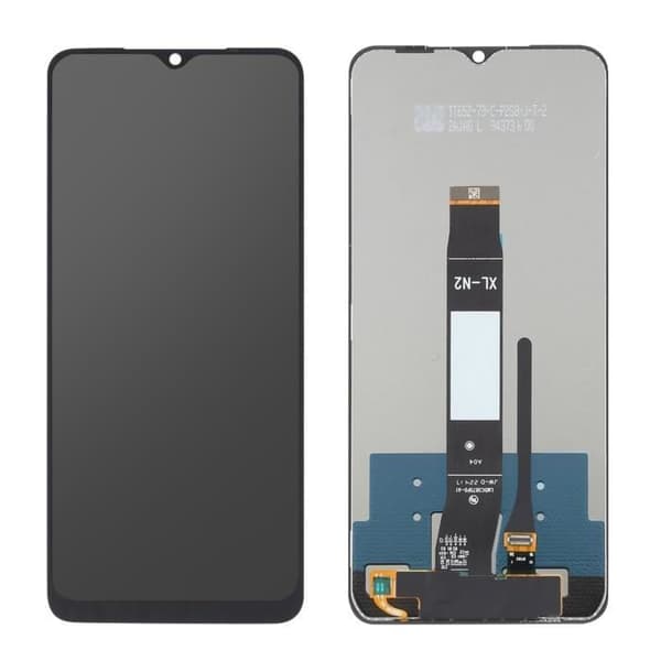 Komplett enhet för Xiaomi Redmi A1 - Xiaomi - LCD-skärm + pekglas - Svart - 100 % funktionell