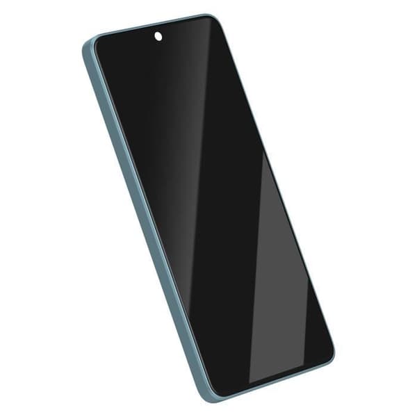 LCD-skärm + Taktile Glas + Ram Xiaomi Ljusblå för Xiaomi Redmi Note 13 Pro