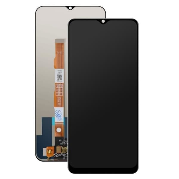 LCD-skärm + pekglas för Vivo Y21 - VIVO - Svart - 100% funktionell