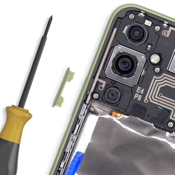 Volymknapp för Samsung Galaxy A54 5G Grön
