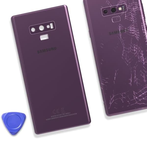 Bakglas till Samsung Galaxy Note 9 Original Service Pack Samsung Purple