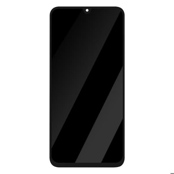 LCD-skärm + pekglas för Samsung Galaxy A15 med svart ram