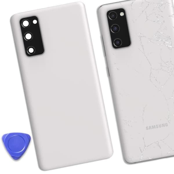 Ersättningsglas bak till Samsung Galaxy S20 FE Vit