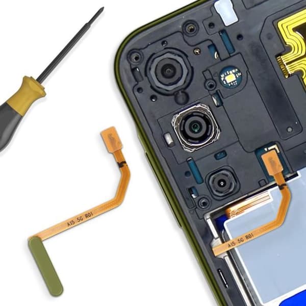 Fingeravtrycksläsare för Samsung Galaxy A15 - AVIZAR - Grön - Ersättningsdel av hög kvalitet