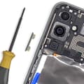 Miniatyrbild 4 av 4: Volymknapp för Samsung Galaxy A54 5G Vit