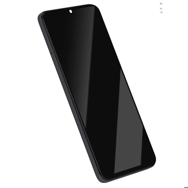 Skärm för Huawei Nova Y70 LCD + Touch Glass + Original Huawei Black Chassi