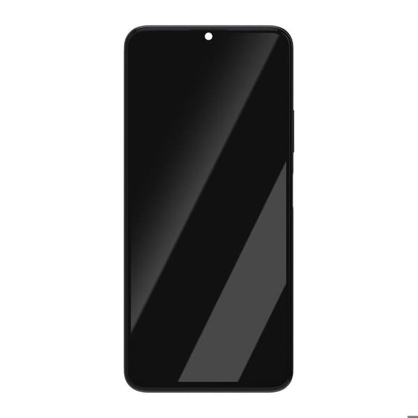 Skärm för Huawei Nova Y70 LCD + Touch Glass + Original Huawei Black Chassi