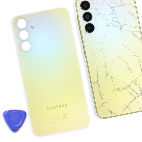 Bakglas till Samsung Galaxy A15 Original Service Pack Samsung Green