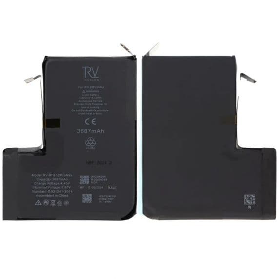 iPhone 12 Pro Max Batteri 3687mAh i Högsta Kvalitet