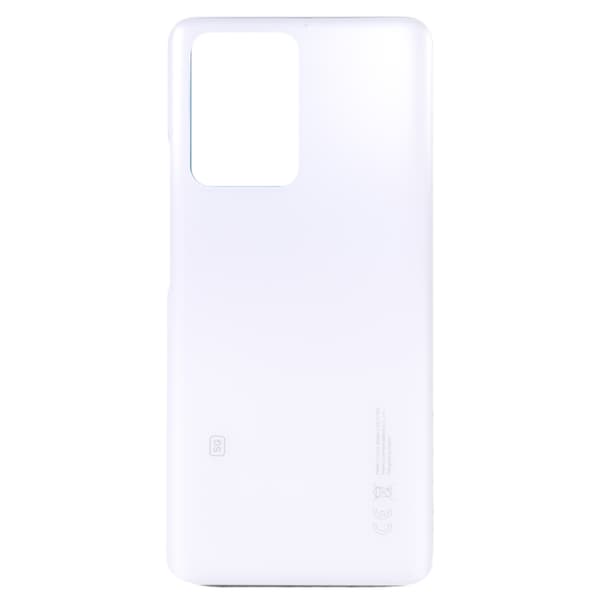 Glasbagside til Xiaomi 11T / 11T Pro - Hvid