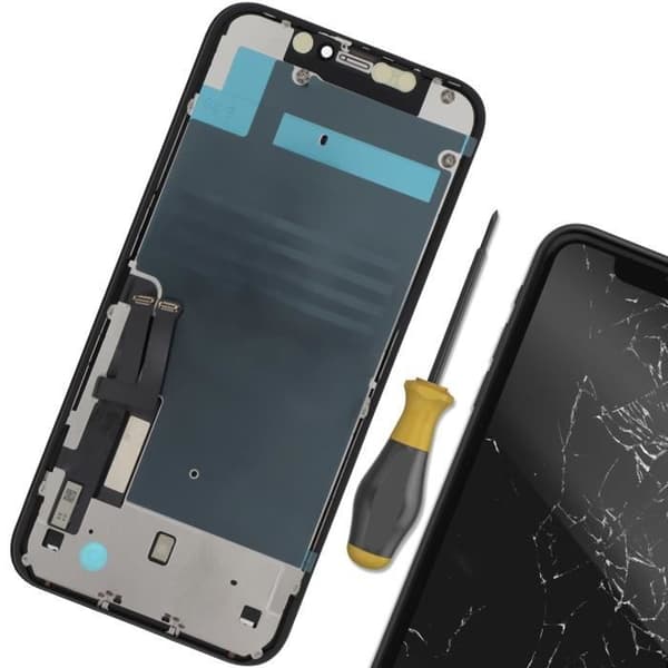 Komplett LCD-skärm för iPhone 11 - Märke: Okänd - Modell: Okänd - LTPS-teknik - Svart