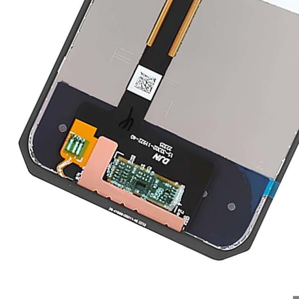 LCD-skärm och pekglas för Blackview BV7100 Svart