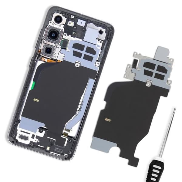 Reservdel Original NFC-antenn till Samsung Galaxy S23 Service Pack Samsung Svart