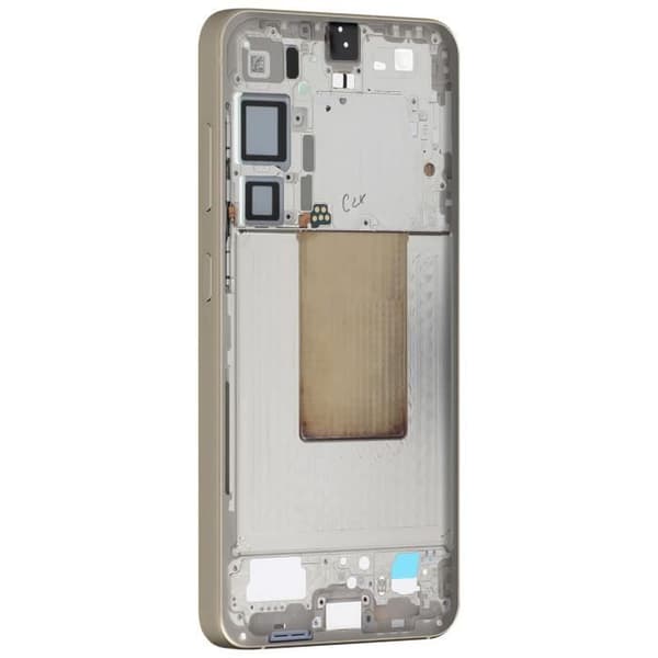 Central Chassi Reservdel för Samsung S24 Plus Original Service Pack Samsung Beige