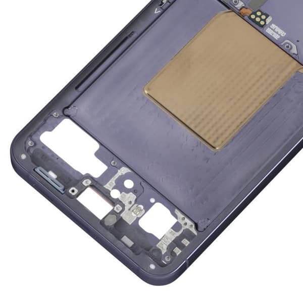 Central Chassi Reservdel för Samsung S24 Original Service Pack Samsung Dark Purple