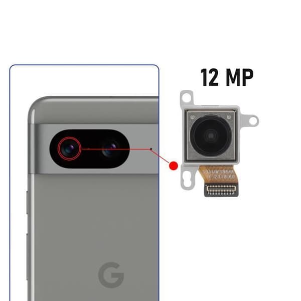 Reservdel Kamera - AVIZAR - Google Pixel 8 - 12MP - Ultra Vidvinkel - 100% Kompatibel