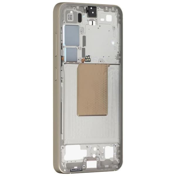 Central Chassi Reservdel för Samsung S24 Original Service Pack Samsung Beige