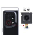 Miniatyrbild 3 av 4: Ultravidvinkelkamera - AVIZAR - Oppo Find X5 Pro - 50MP - Svart - 100 % kompatibel