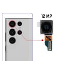 Miniatyrbild 3 av 4: Reservdel Ultra vidvinkelkamera till Samsung Galaxy S22 Ultra 12MP Original Samsung Svart
