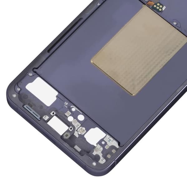 Central Chassi Reservdel för Samsung S24 Plus Original Service Pack Samsung Dark Purple