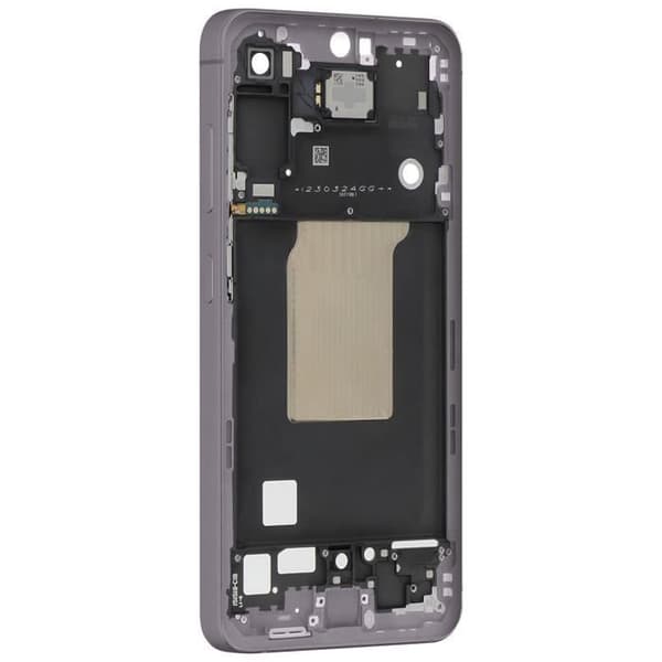 Central Chassi Reservdel till Samsung A55 Original Samsung Service Pack Lavendelgrå