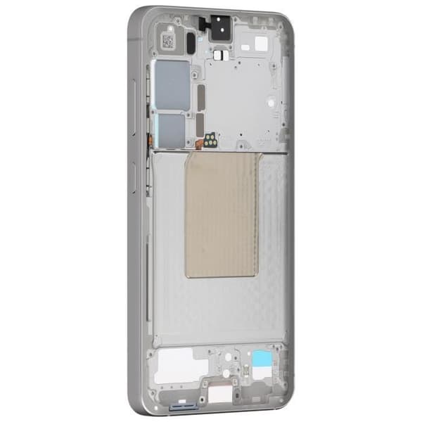 Central Chassi Reservdel för Samsung S24 Original Service Pack Samsung Silver