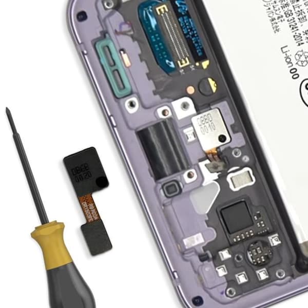 Fingeravtrycksläsare - Samsung - S21 FE - Original - Svart - 100% ny
