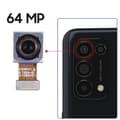 Miniatyrbild 3 av 4: Bakre kamera - AVIZAR - Oppo Find X3 Lite - 64MP - Svart - 100% kompatibel