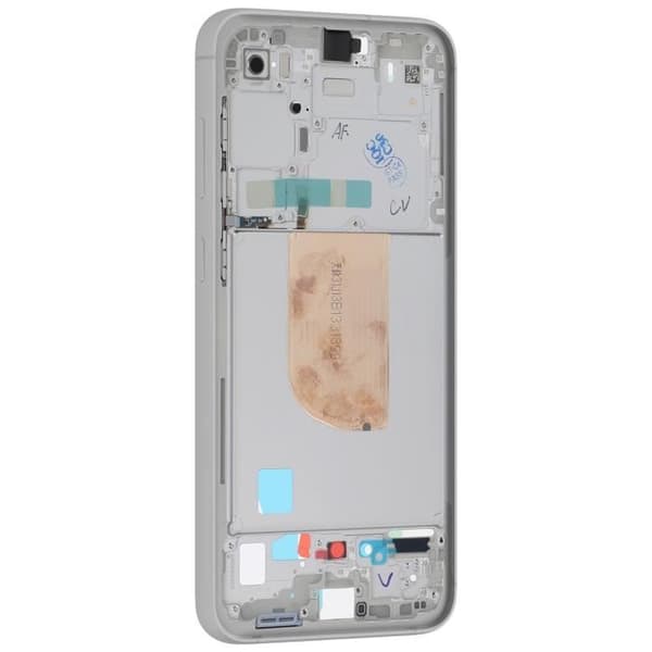 Central Chassi Reservdel för Samsung S23 FE Original Service Pack Samsung Beige