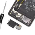 Miniatyrbild 3 av 3: Reservdel Ersättnings extern högtalare till Google Pixel 7 Black
