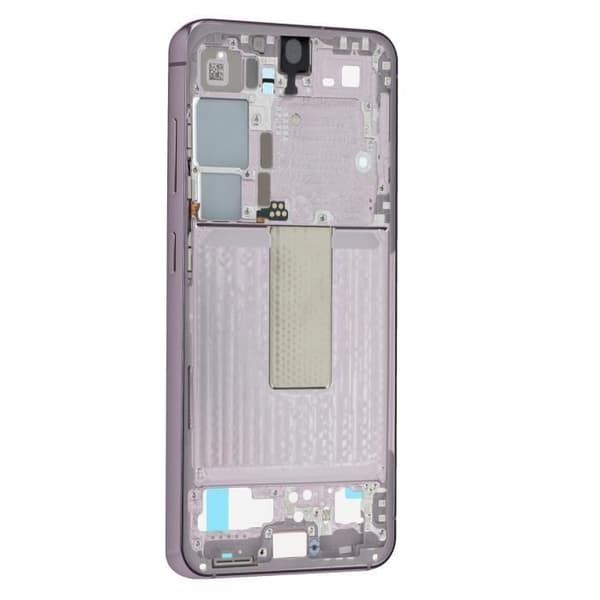 Central Chassi Reservdel för Samsung S23 Original Service Pack Samsung Lavendel