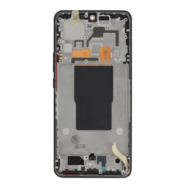 Ersättningsskärm - XIAOMI - 12T Pro - LCD + Touchglas - Svart Chassi - Förmonterad