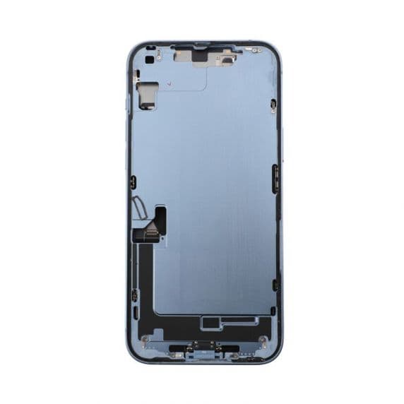 iPhone 14 Plus Baksida med Komplett Ram Original – Blå