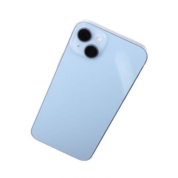 iPhone 14 Plus Baksida med Komplett Ram Original – Blå