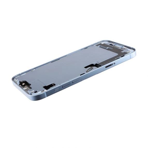 iPhone 14 Plus Baksida med Komplett Ram Original – Blå