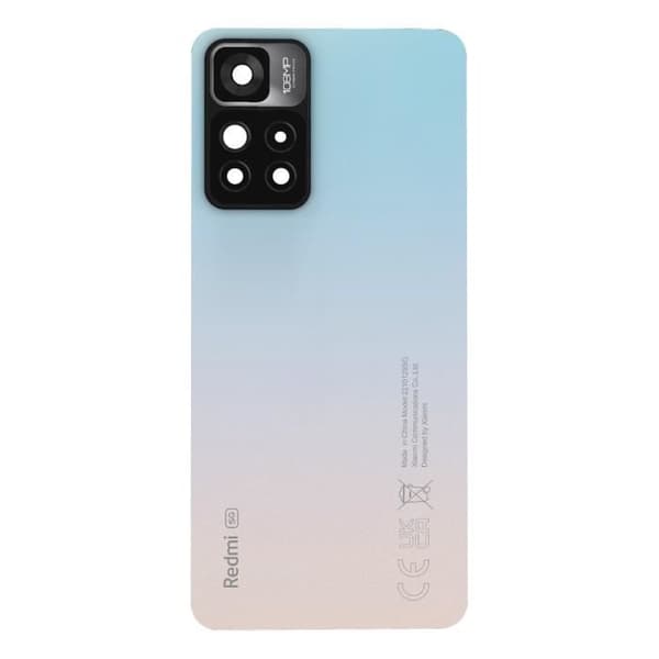 Bakglas till Xiaomi Redmi Note 11 Pro Plus 5G Original Xiaomi ljusblå