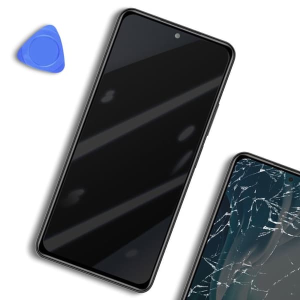 Skärm för Xiaomi Mi 11i 5G LCD + Touch Glass + Xiaomi svart chassi