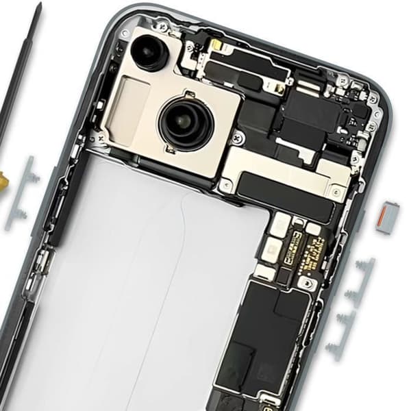 Ström, volym och tyst knapp för iPhone 15 och 15 Plus - AVIZAR - Ersättningsdel av hög kvalitet