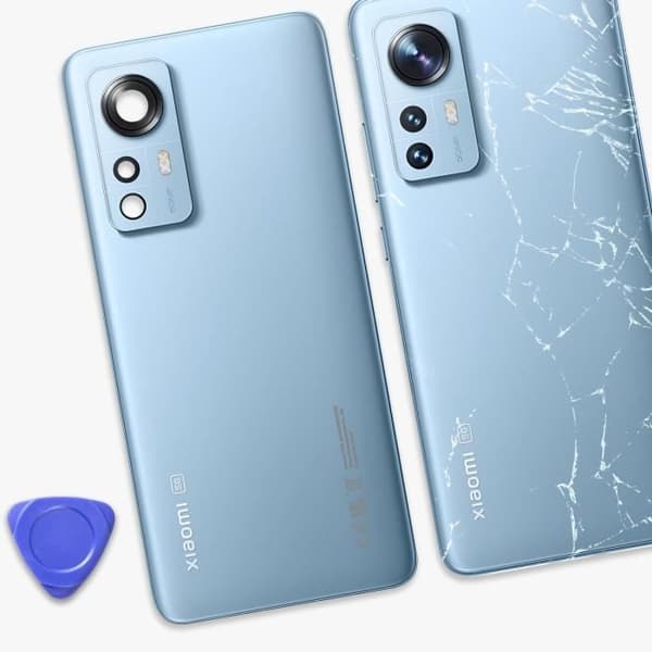 Bakruta till Xiaomi 12 - XIAOMI - Blå - Service Pack - Vikt: 43 g