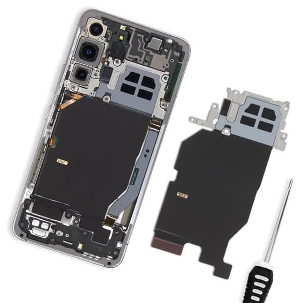 NFC Antenn Reservdel för Samsung Galaxy S22 Original Service Pack Svart