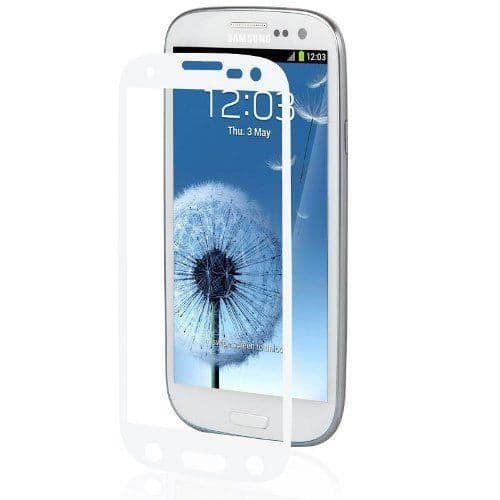Moshi - 99MO020919 - iVisor AG - Premiumskydd för Samsung Galaxy III med anti-reflex - Vit - 4712052313514