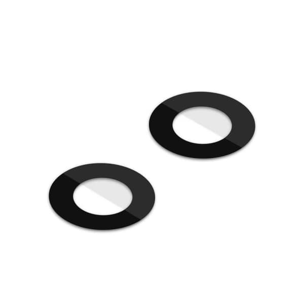 Bakre kameralins - AVIZAR - iPhone 15 - Svart - Högkvalitativt skydd