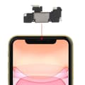 Miniatyrbild 3 av 3: Intern högtalare för iPhone 11 Ersättningshörlur svart