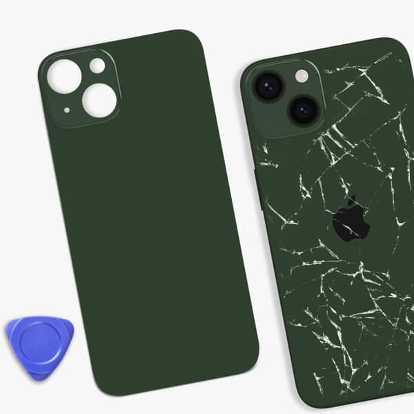 Ersättningsglas bak till iPhone 13 - AVIZAR - Grön
