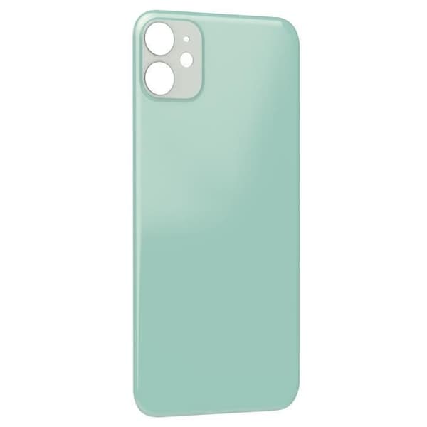 Ersättningsglas bak till iPhone 11 - AVIZAR - Grön - Kompatibel reservdel