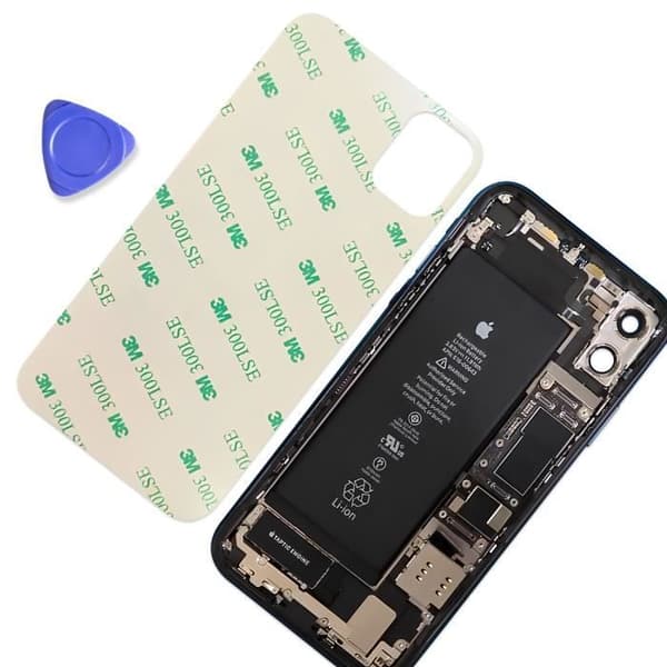 3M bakfönsterlim för iPhone 11 - AVIZAR - Stark vidhäftning - Genomskinlig