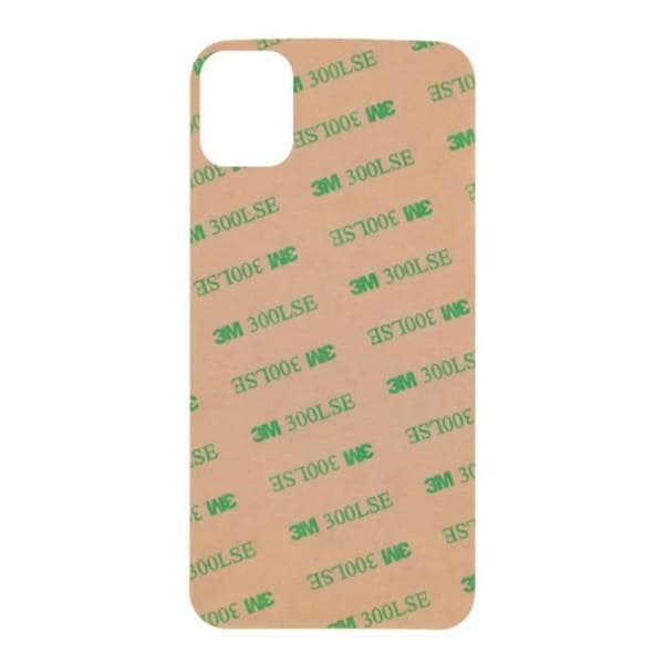 3M bakfönsterlim för iPhone 11 - AVIZAR - Stark vidhäftning - Genomskinlig