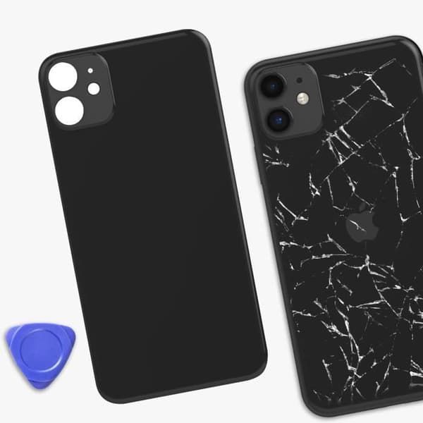 Ersättning bakruta - AVIZAR - iPhone 11 - Svart