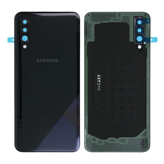 Samsung Galaxy A30s (SM-A307F) Baksida med tejp Original - Svart